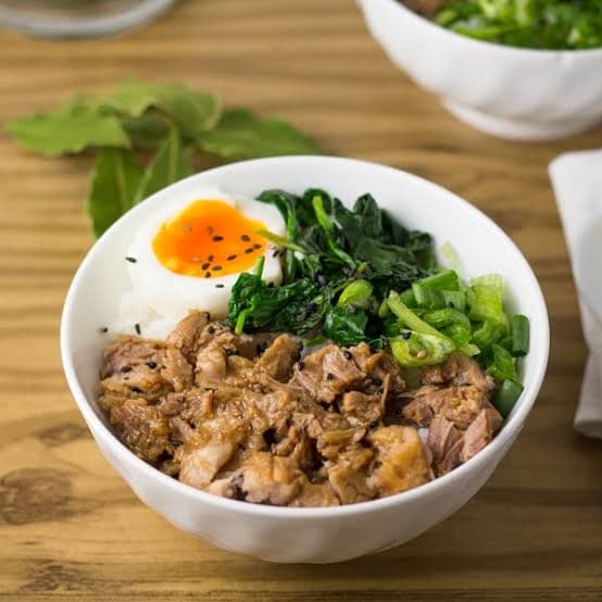 Pork or Chicken Adobo Bowl